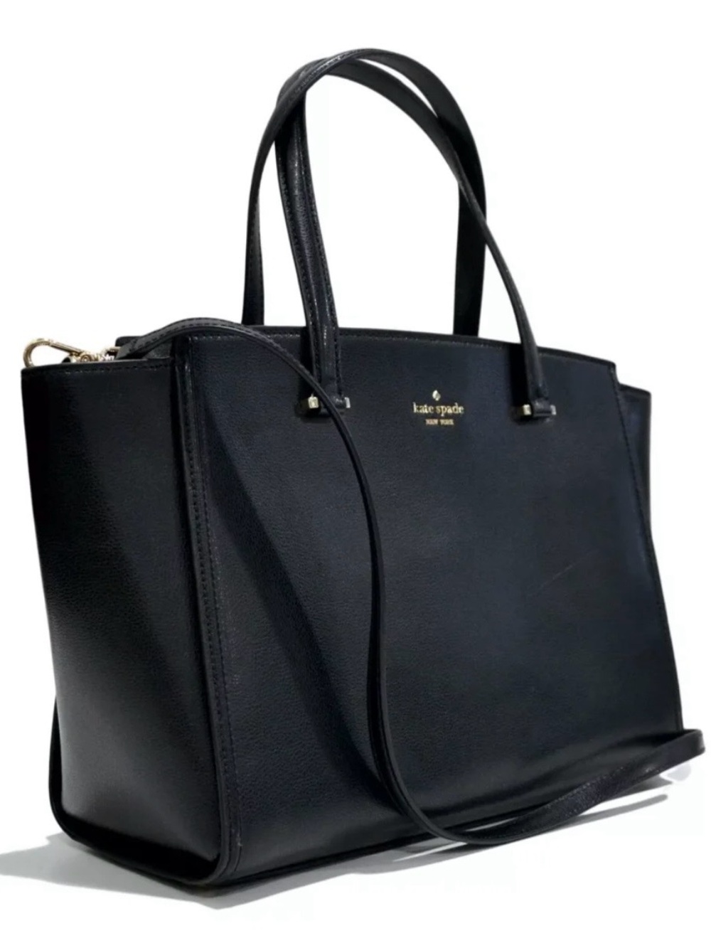Kate Spade Patterson Drive Geraldine Satchel Black Crossbody